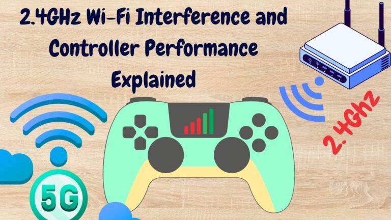 2.4GHz Wi-Fi interference affecting a wireless gaming controller