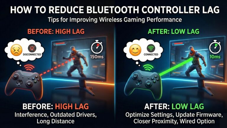 Bluetooth controller connected to Android device